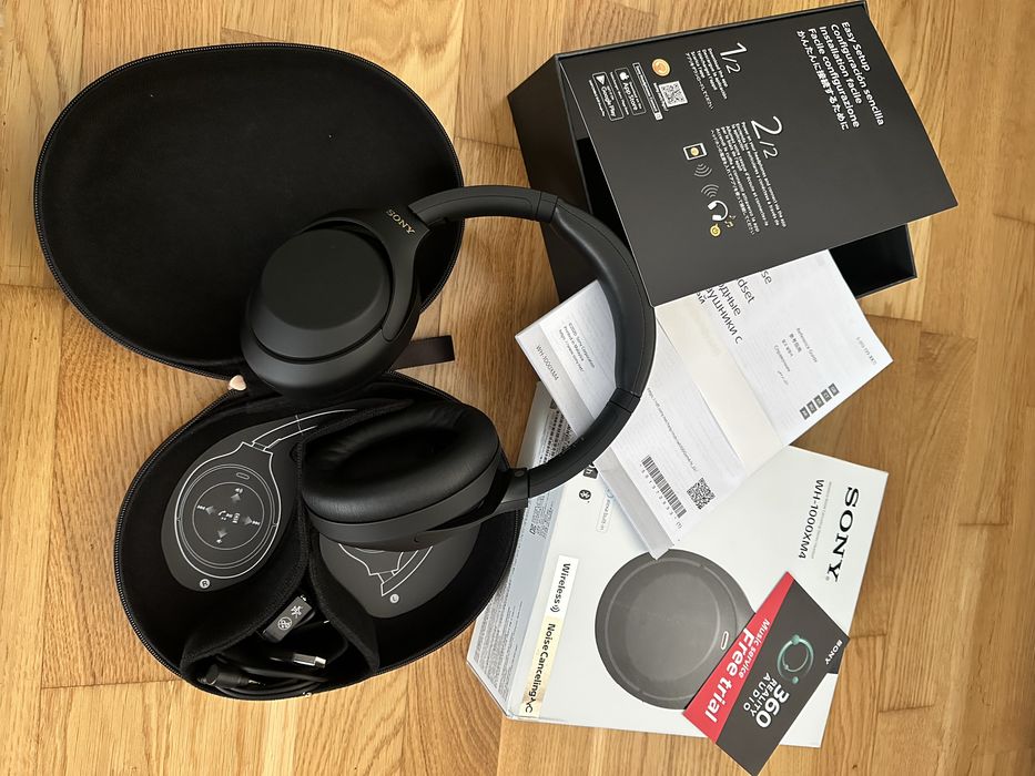 Sony WH-1000XM4 wireless noise cancelling