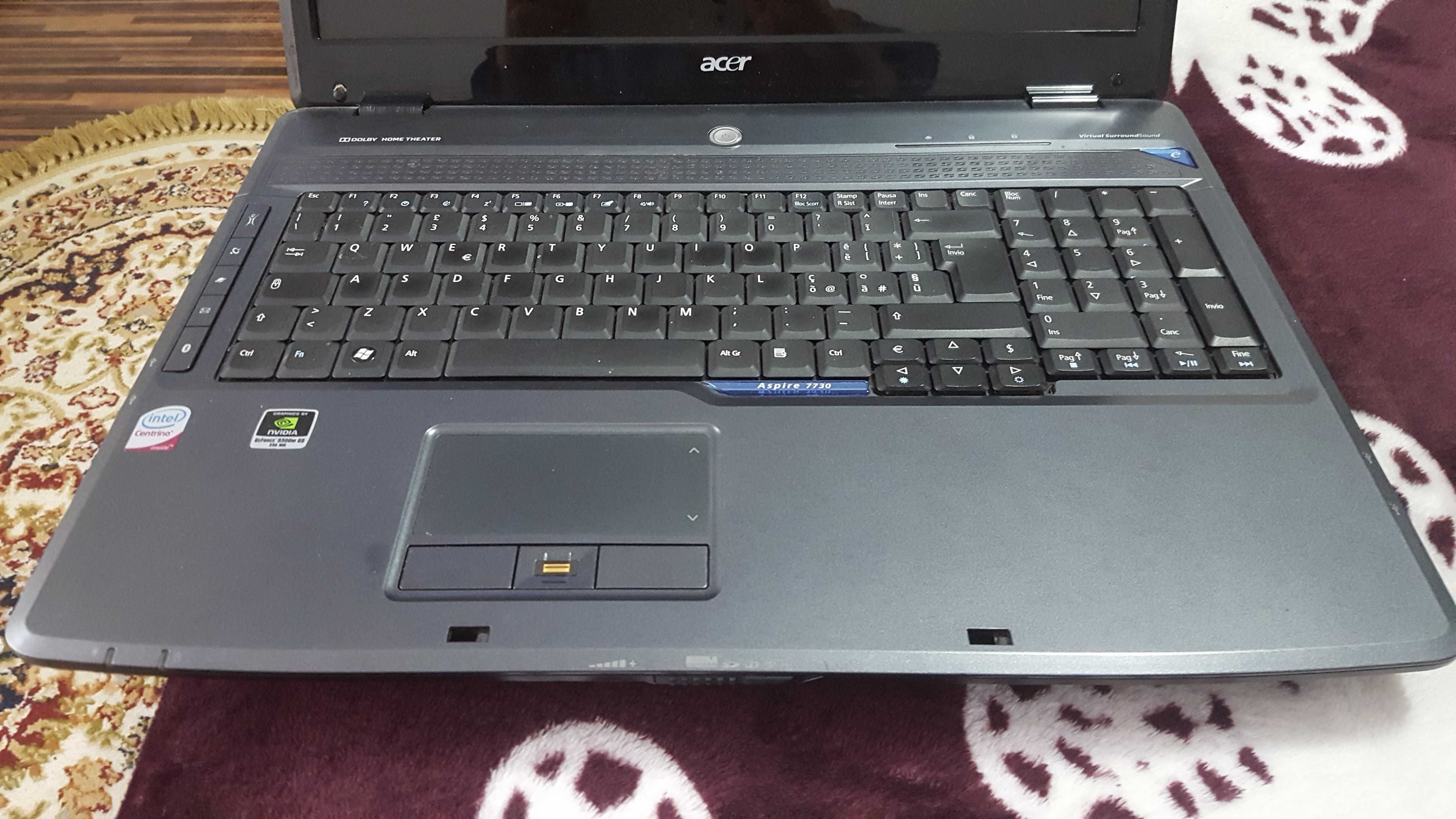 Acer aspire 7730  4 gb ram .