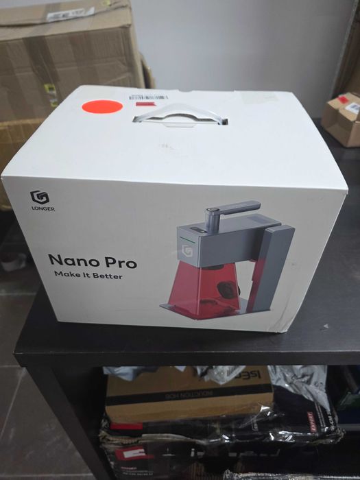 Gravură laser portabilă Longer Nano Pro, viteză de gravare 5000 mm/s