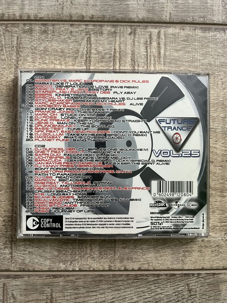 Lot 6 cd-uri originale muzica Trance - Trance Nation/Future Trance