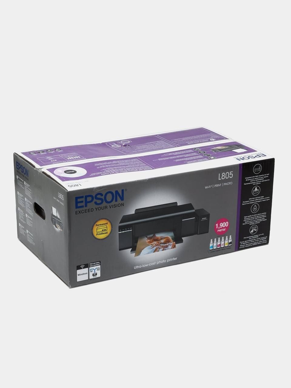 Epson L805 wifi, в полной комплектации