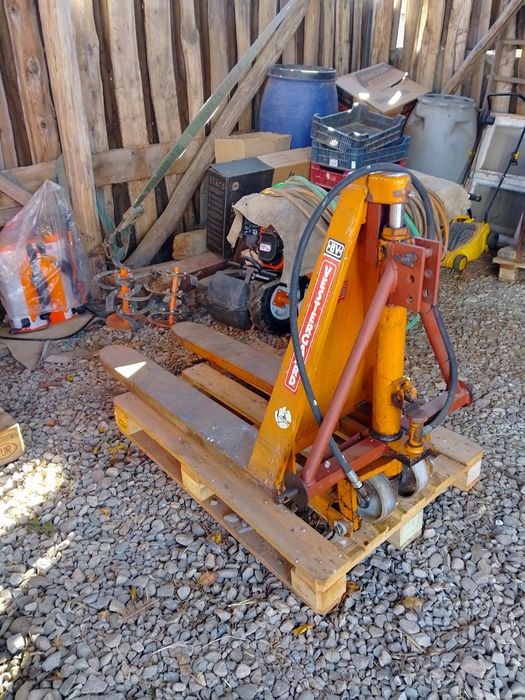 Încărcător hidraulic în tiranți