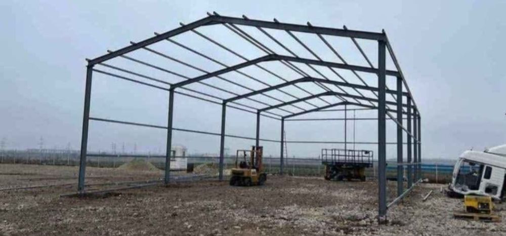 Vand structura metalica 12x20x4h accept și variante cu auto