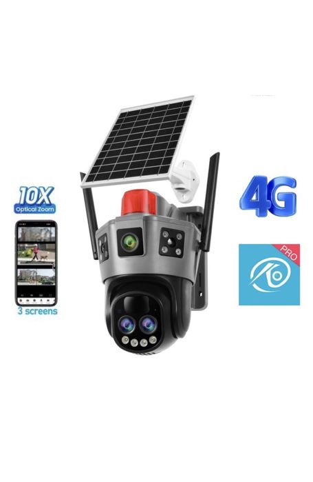 Автономная камера видеонаблюдения на сольнечном панеле