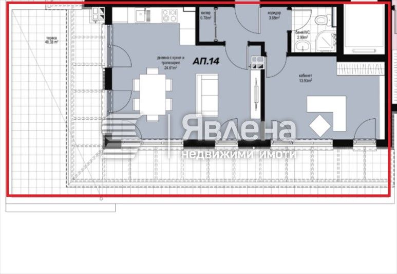 Продава се Тристаен апартамент в Варна, Аспарухово - 111 кв.м за 1113 €/кв.м - Снимка #2
