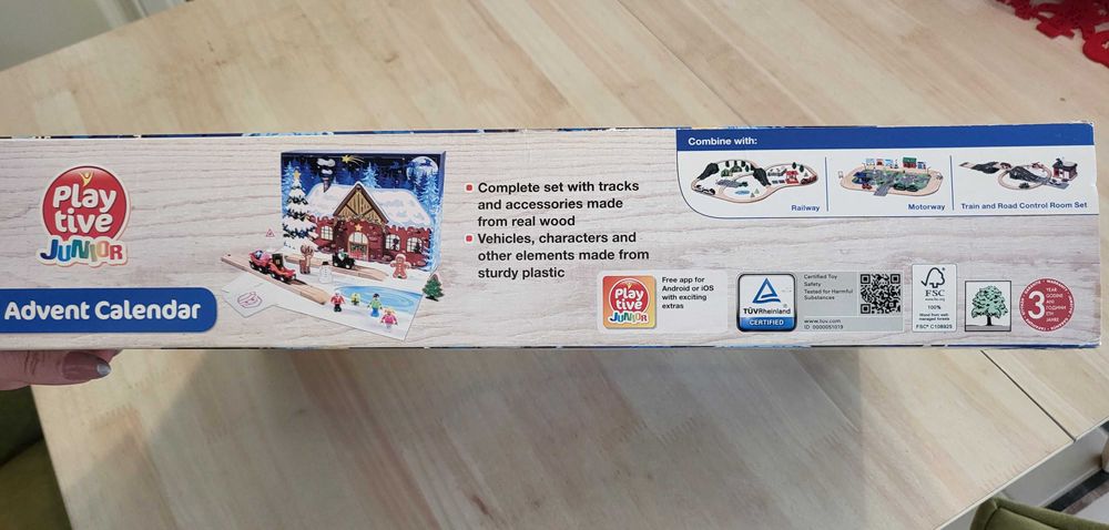 Joc Craciun cu piese lemn, Lidl Playtive Junior