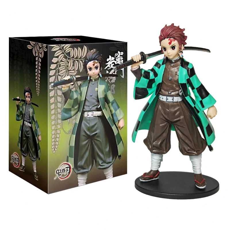 Figurina Anime Kimetsu no Yaiba Demon Slayer Tanjiro Kamado si cutia