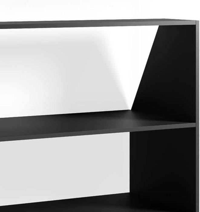 Скосен покривен рафт Vicco, антрацит, 90 x 100 см