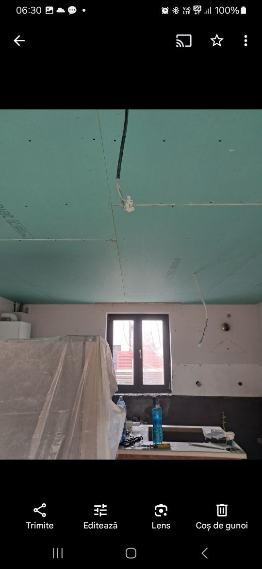 Execut lucrări din rigips