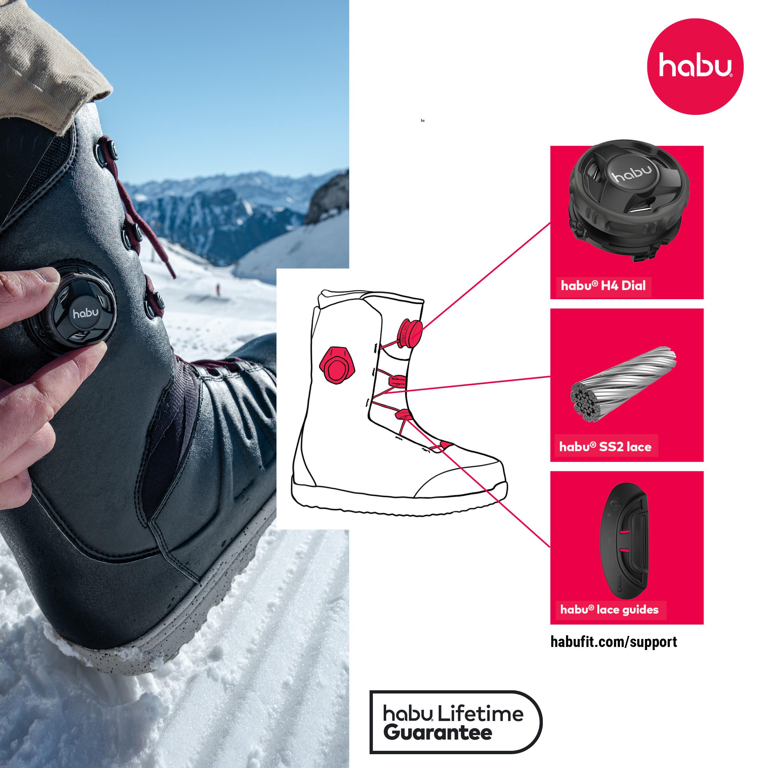 Boots snowboard Allroad 500 - produs resigilat (nou) Decathlon