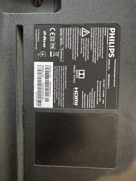 Televizor smart Ultra HD ambilight