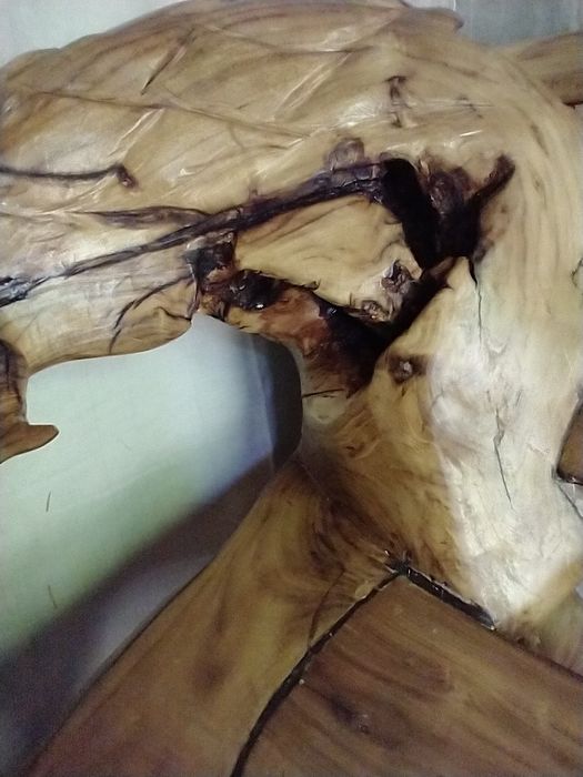 Scaun, sculptură deosebită