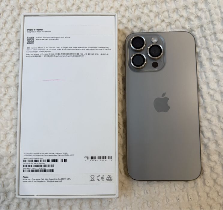 Продам iPhone 15 Pro Max, 512 gb.
