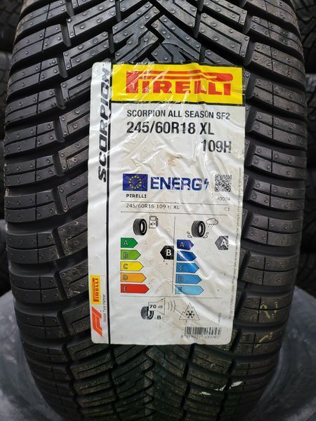 245/60/18 PIRELLI 4бр