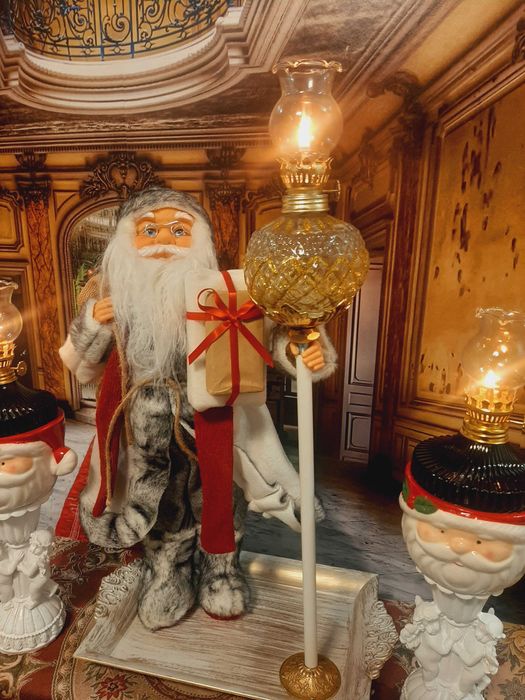 decoratiuni carciun , lampi cu petrol