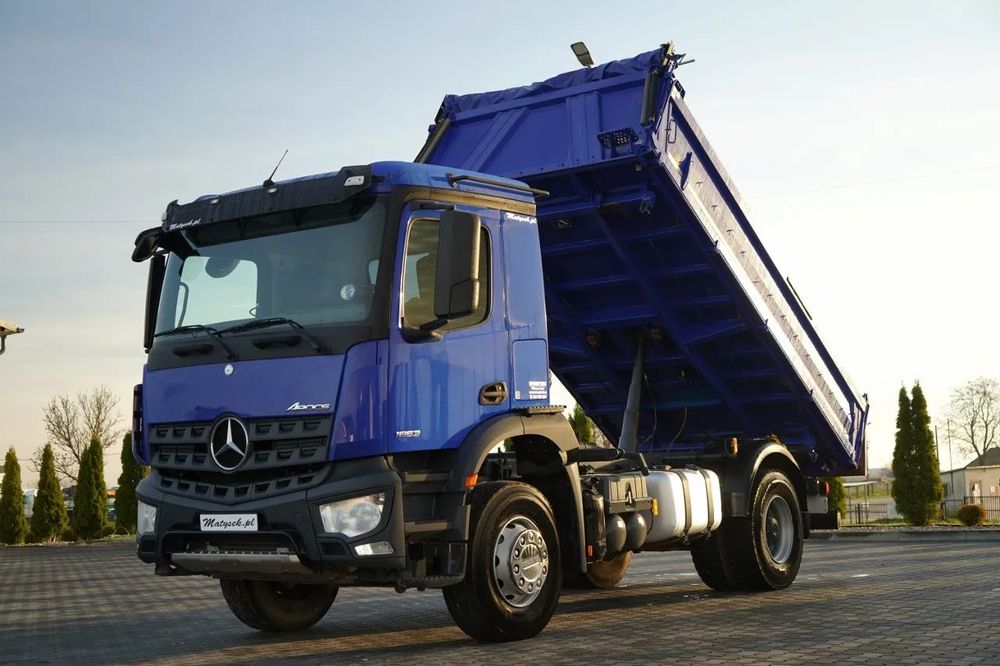 Mercedes-Benz AROCS 1853 / 4X2 / BASCULATOR 3 LATE / MEILLER KIPER / EURO 6 /