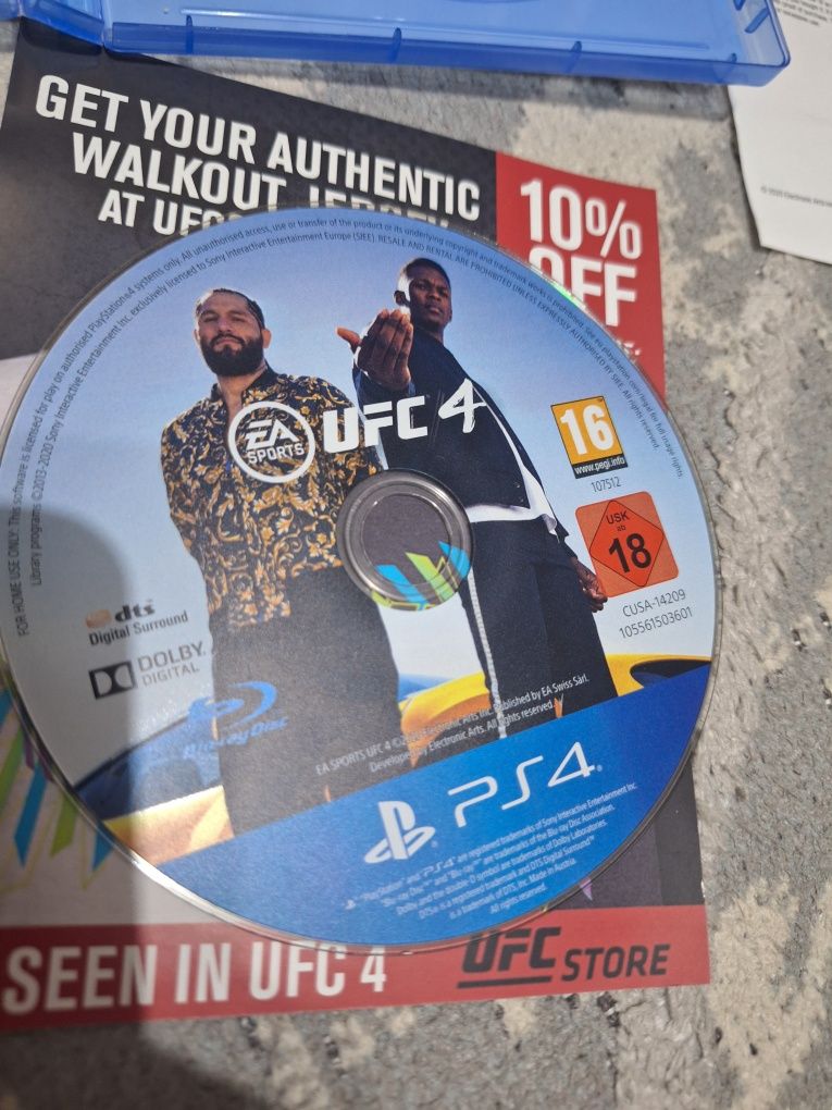 ufc 4 диск, оригинальный