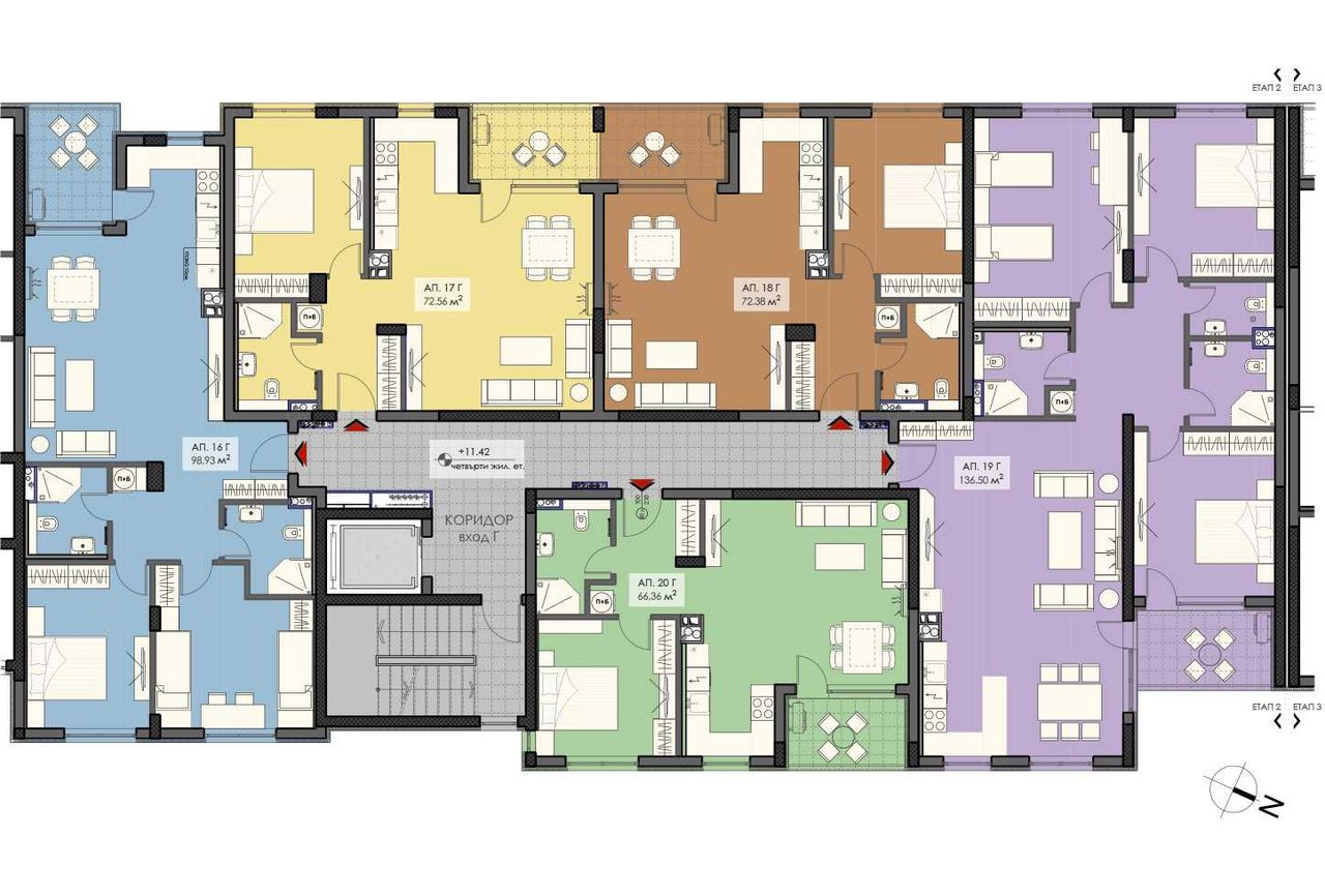 Продава се Двустаен апартамент в София, Лагера - 86 кв.м за 2300 €/кв.м - Снимка #22