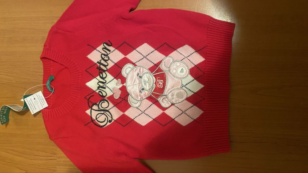 Pulover bebelus Benetton nou