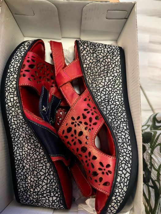 Sandale de piele fff comode,mar.39