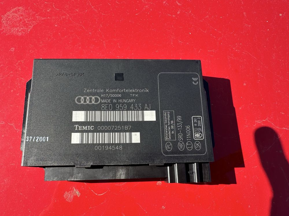 Комфорт модул Audi A4 B6 B7