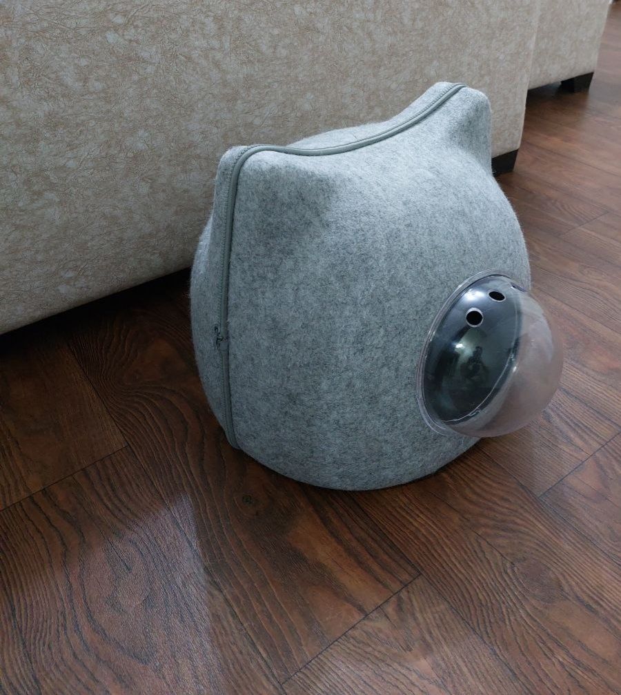 Домик для кошек, из войлока