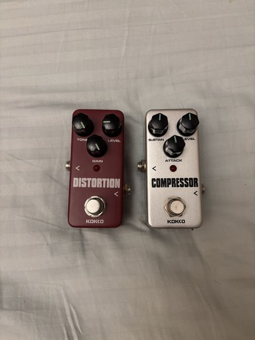 гитарные педали kokko compressor distortion