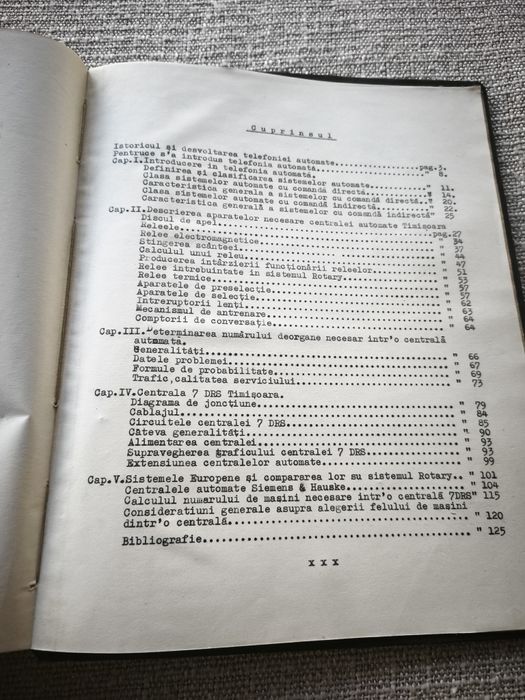 Proiect de diploma din 1945 la Politehnica Timisoara