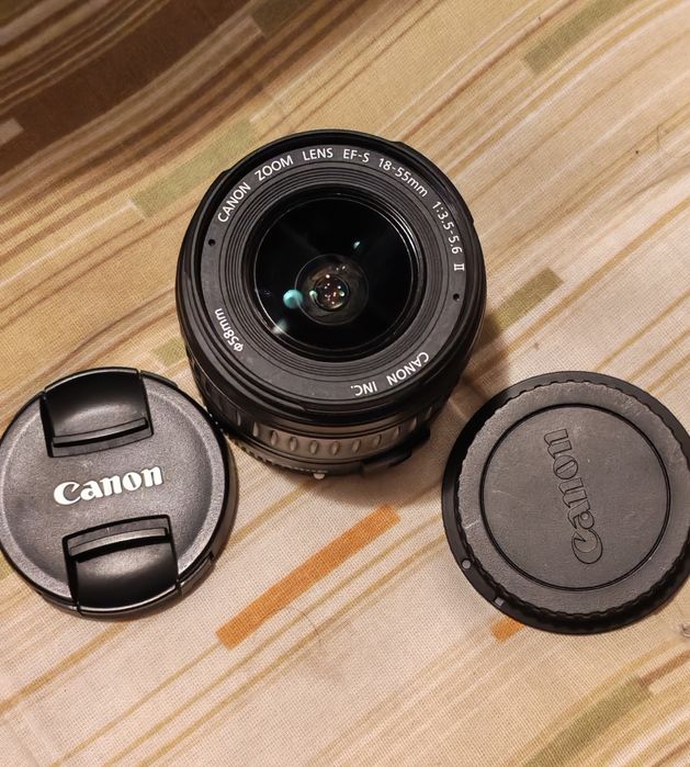 Pret la pachet - Doua obiective Canon 10-18 mm si 18-55 mm