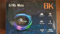 Smart TV Premium Top Box G96 Max 8K 4GB ram 128 GB intern
