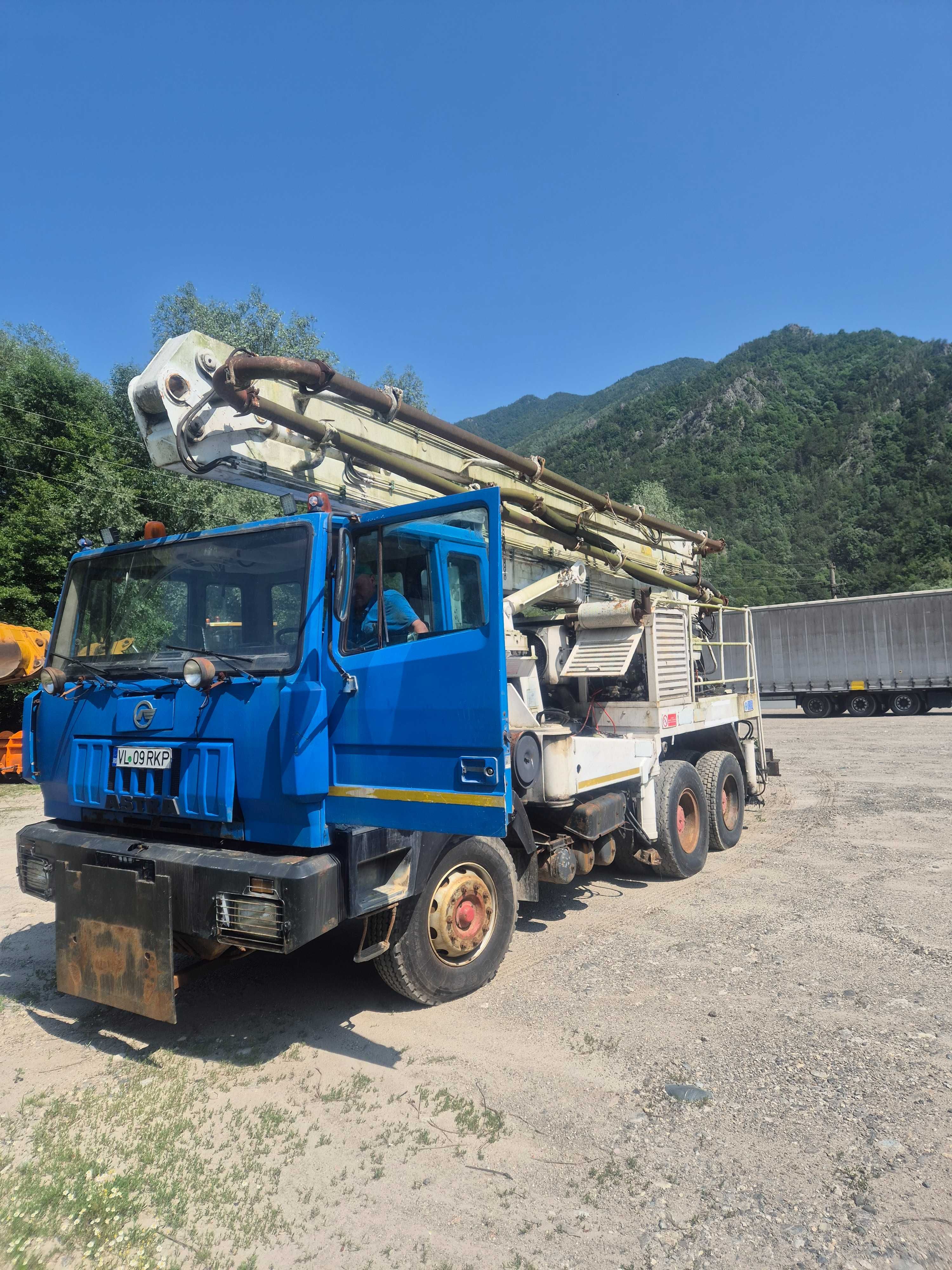 Pompa betone , astra 6×4