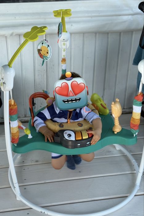 Бебешко бънджи Fisher Price, Леопард
