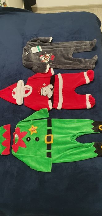 Costuma mos craciun ,elf , si body