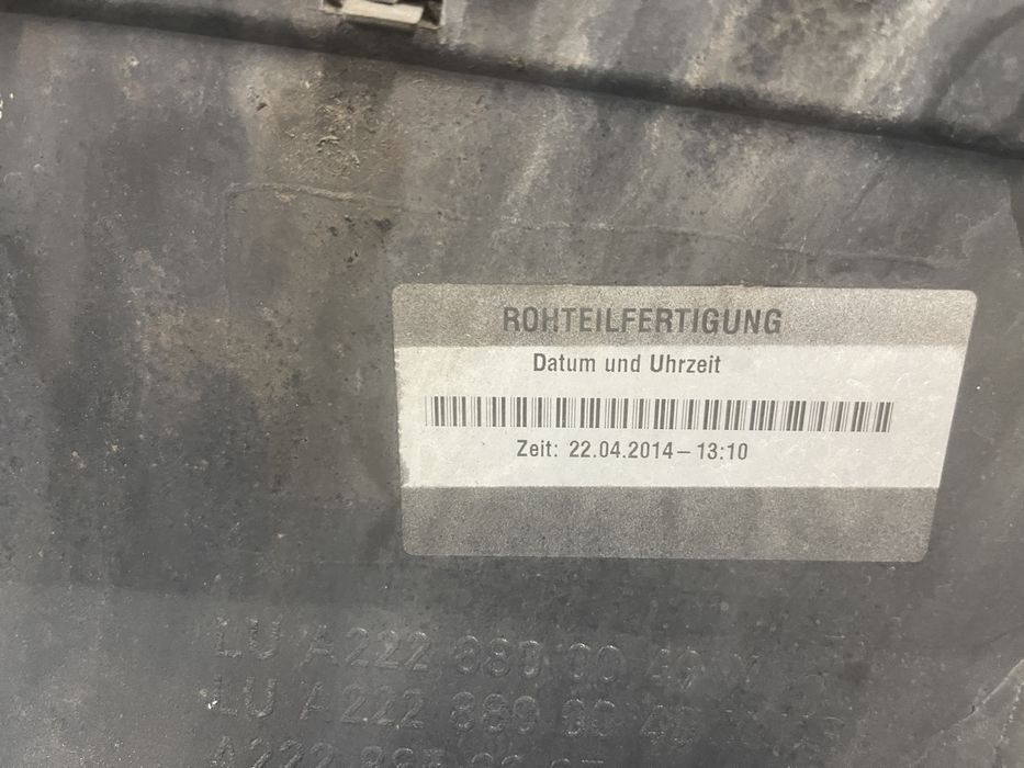 Bara spate originala Mercedes W222