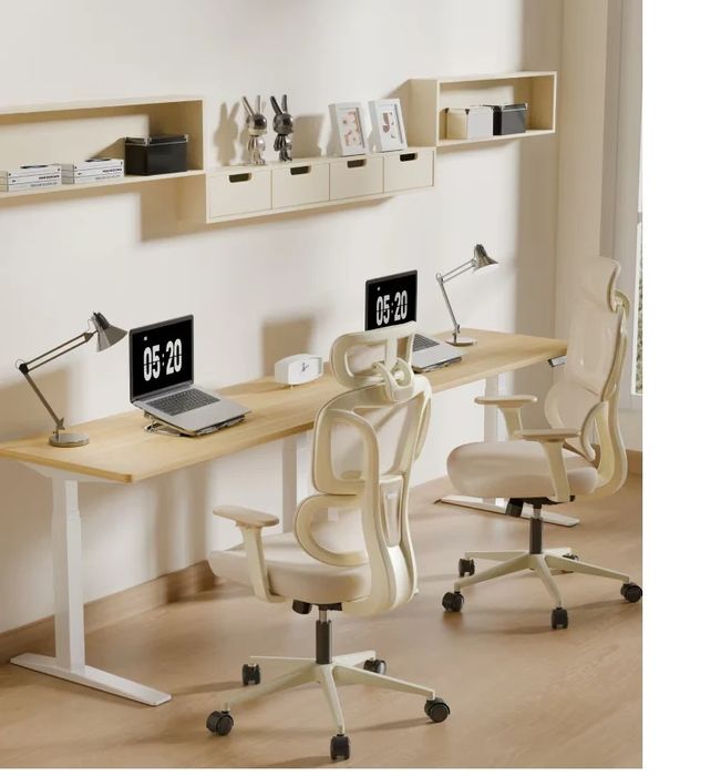 NOU Scaun birou Flexispot BS5W, apricot