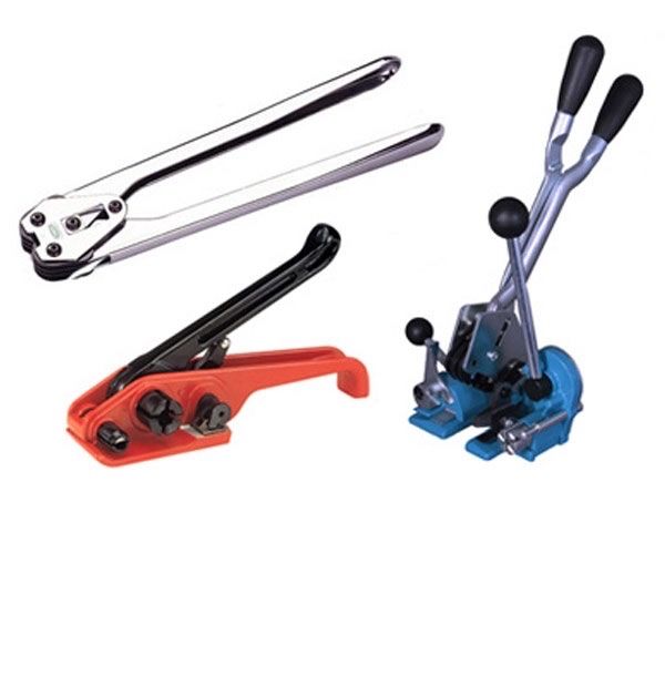 Инструмент для упаковки лентой, Натяжитель упаковочной ленты, Скобы