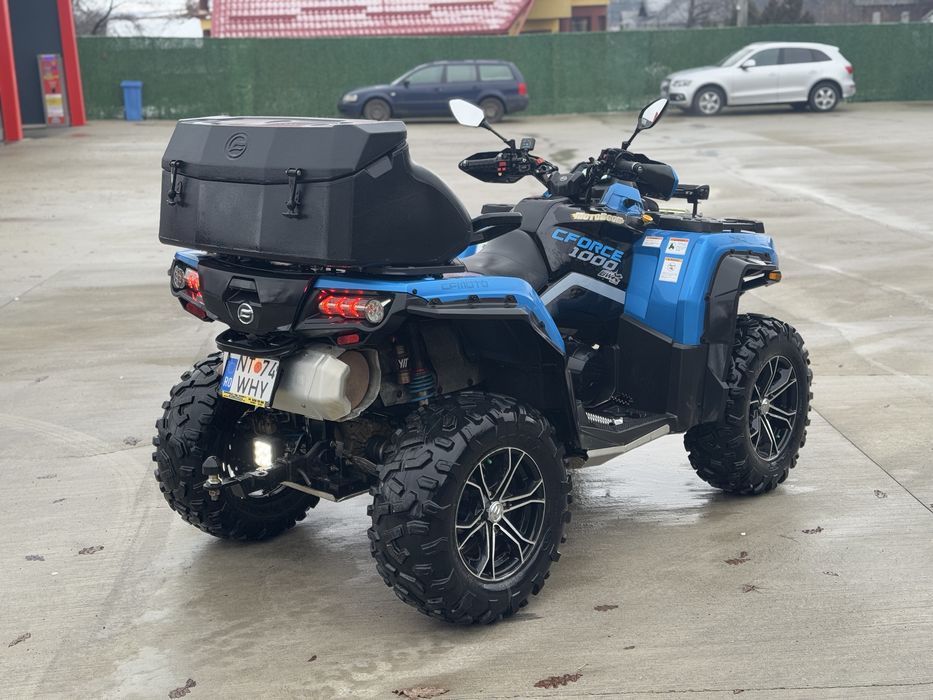 Atv CF Moto 1000cm-4x4-cu dif blocabil-2021-2700 km