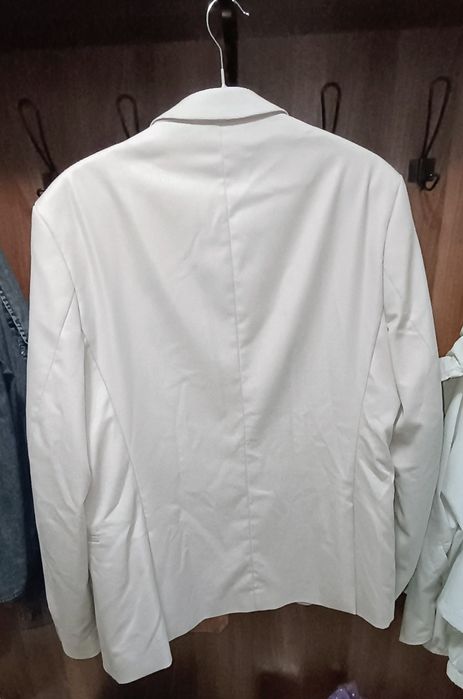 Sacou barbatesc Zara crem