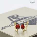 Cercei aur copii 14K buburuza ARJEWELS