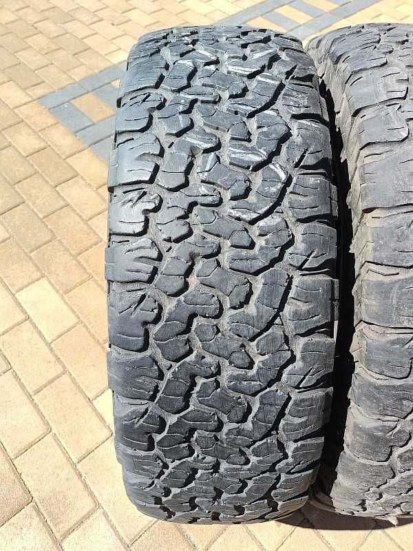 Шины 245/70 R17 - "BFGoodrich All-Terrain T/A" (США), летние.