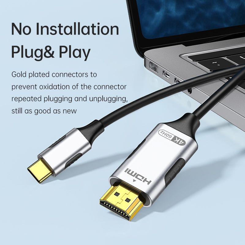 8K USB-C към HDMI 2.1 кабел
