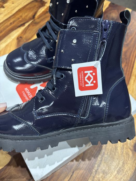 Боти от естествена кожа, 36 н, Колев и Колев