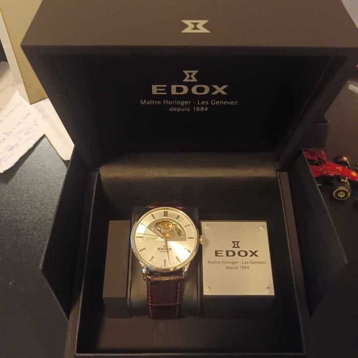 Edox open heart часовник