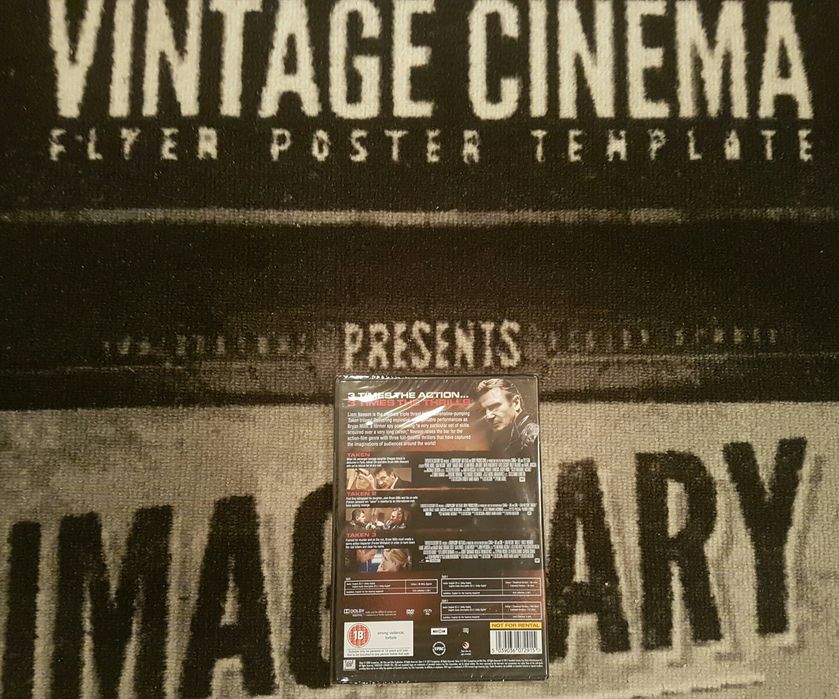 Filme DVD Taken 1-3 BoxSet ( Originale )