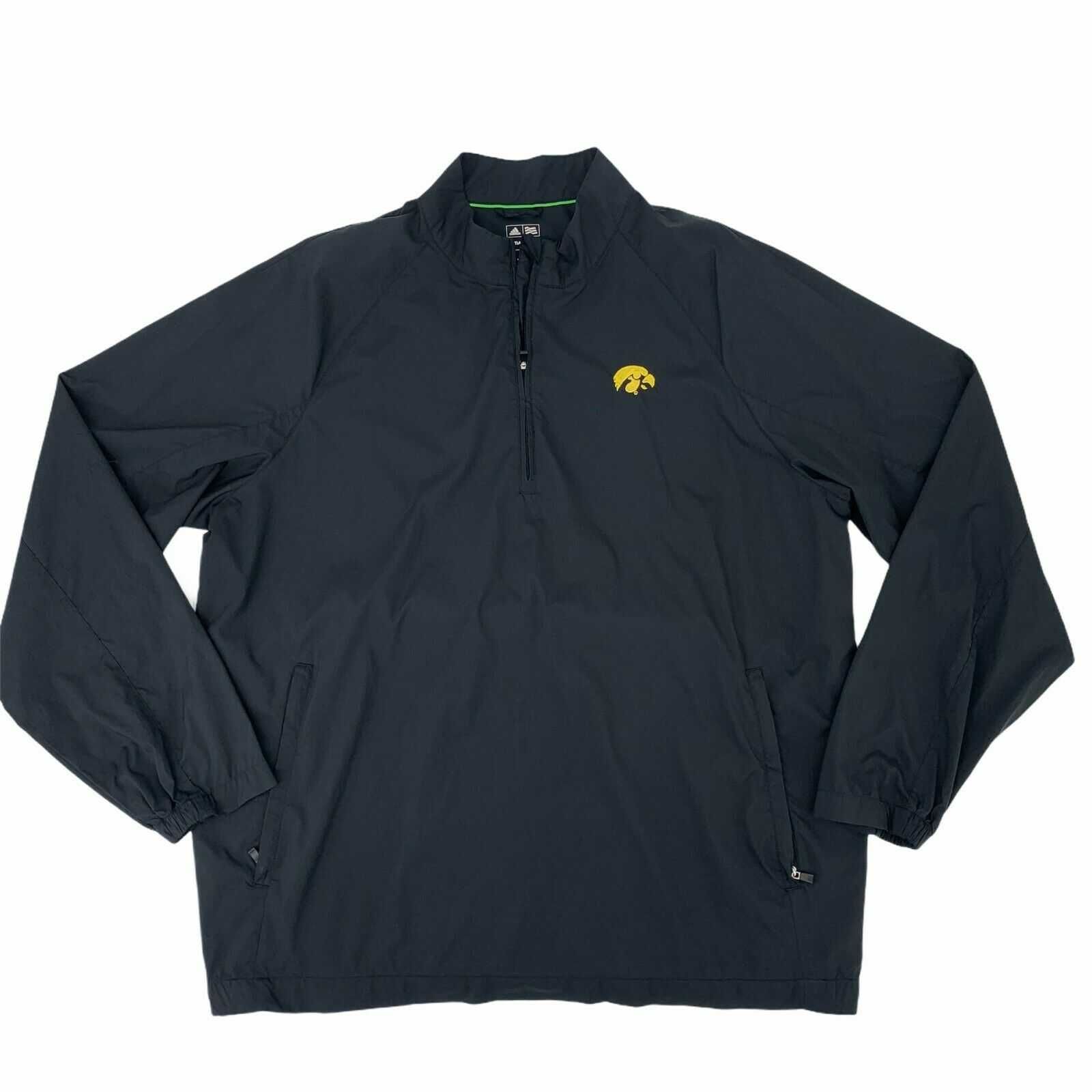 Adidas ClimaProof Lowa Hawkeyes golf windbreaker