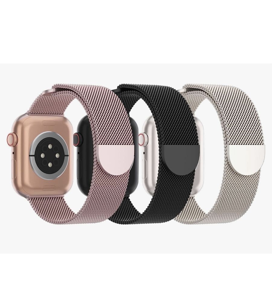 Curea Bratara Metalica Milanesse Loop Compatibila Apple L Size