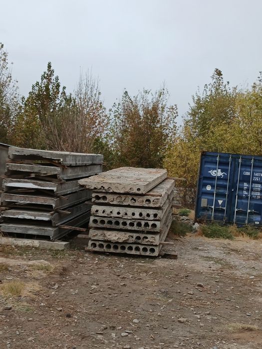 Плиты перекрытия Б/у 6,0×1,8 ;фунд блоки;Плиты ребристые1,5×60м;Лотки