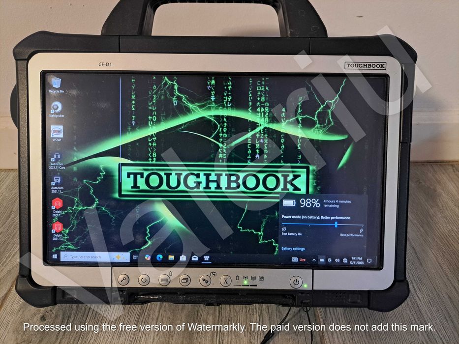 Panasonic Toughbook CF D1 MK3 gata configurat, mic defect la display