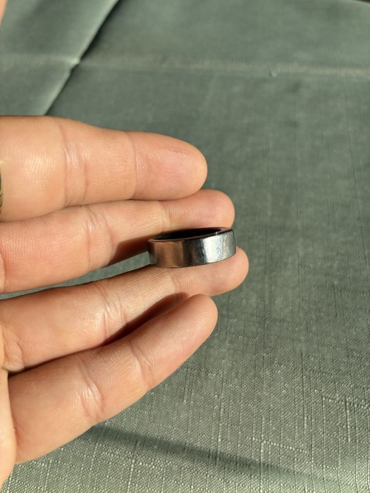 Oura ring Gen 2 brushed silver size 10