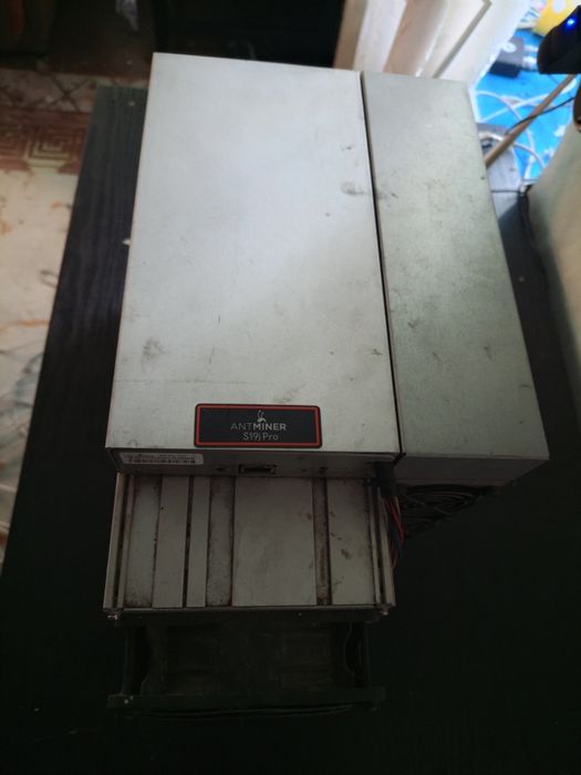 Asic Antminer S19 PRO 110th  Асик майнер Антмайнер С19